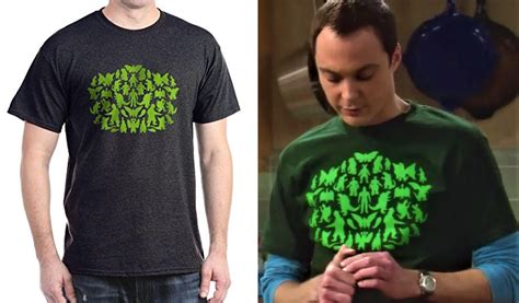 sheldon cooper t-shirts